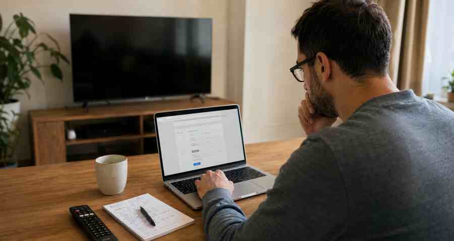 Customer support specialist ready to answer service and setup questions